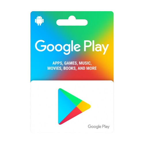 Gift Card Google Play R$50